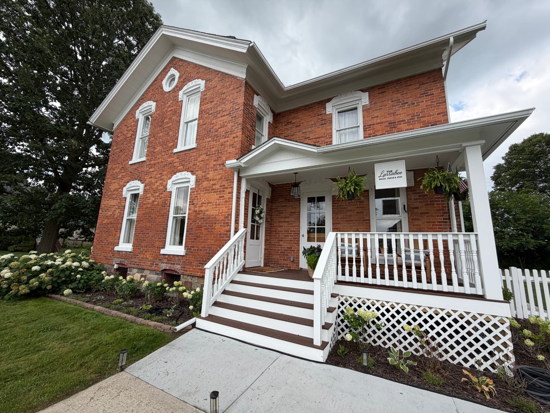The Larrabee — restored historic home in Williamston, Michigan